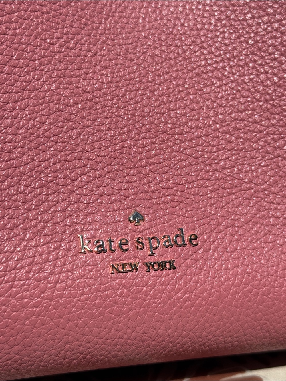 NWT Kate Spade “Leila” medium triple compartment satchel bag - pomegranate - Picture 2 of 5